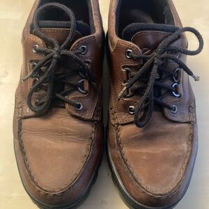 Men's Ecco Track Gore-Tex Brown Leather Shoes